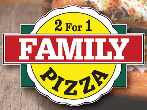 2 For 1 Family Pizza 
